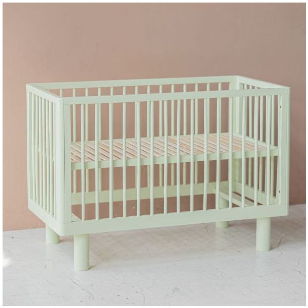 Lit bébé évolutif Nox 60 x 120 cm - Pistache