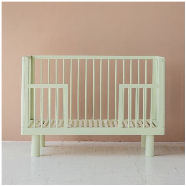 Lit bébé évolutif Nox 60 x 120 cm - Pistache