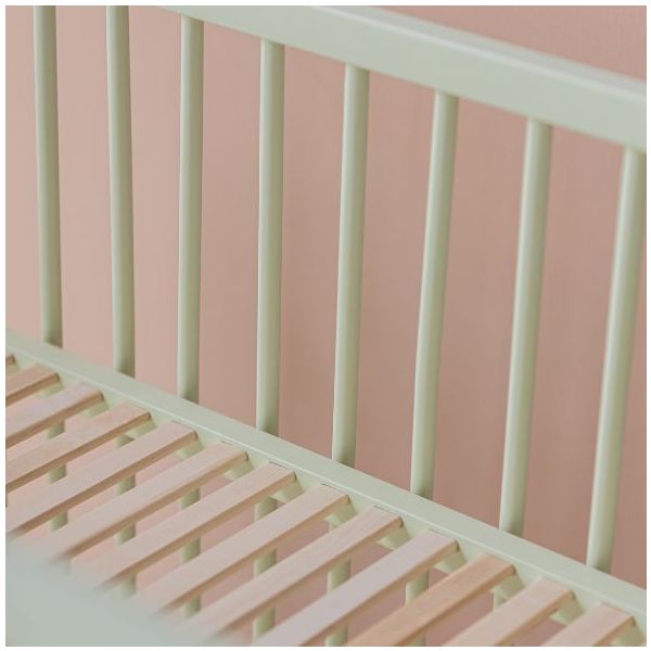 Lit bébé évolutif Nox 60 x 120 cm - Pistache