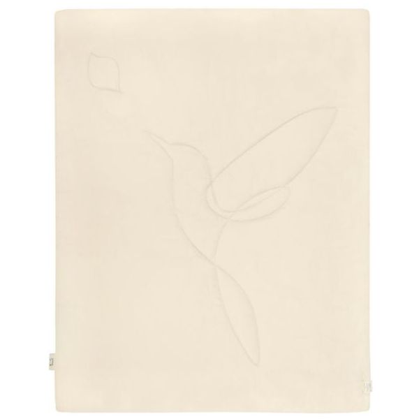 Baby Blanket - Hummingbird Cream