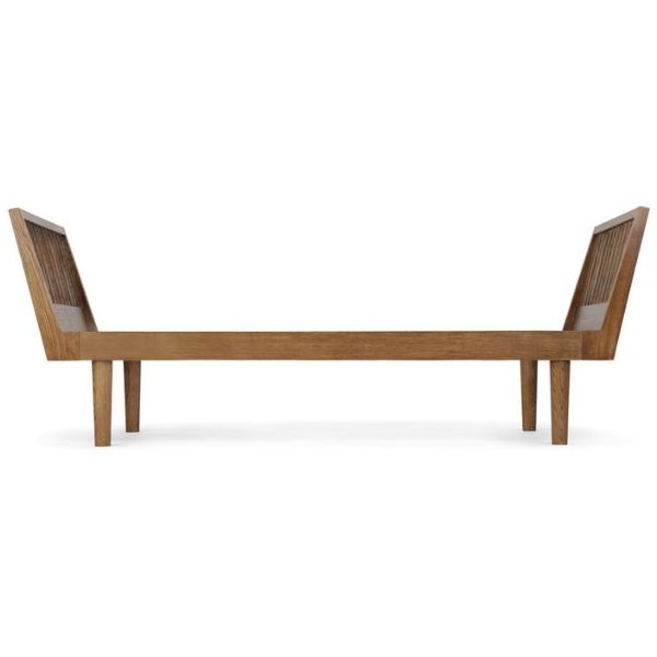 Eli Single Bed 90 x 200 cm - Smoked Oak