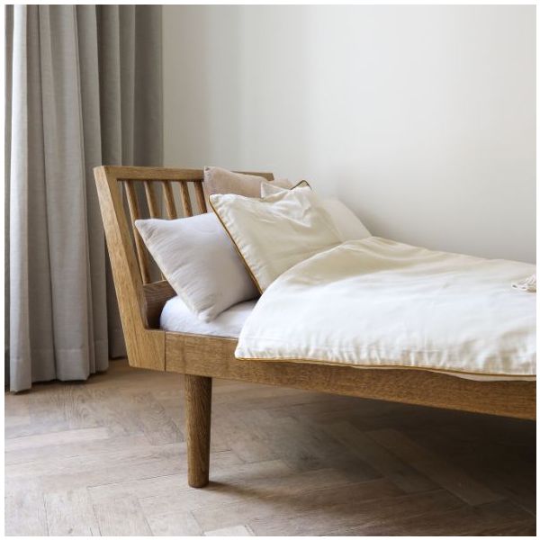 Eli Combi Convertible Junior Bed 90 x 160 cm - Smoked Oak