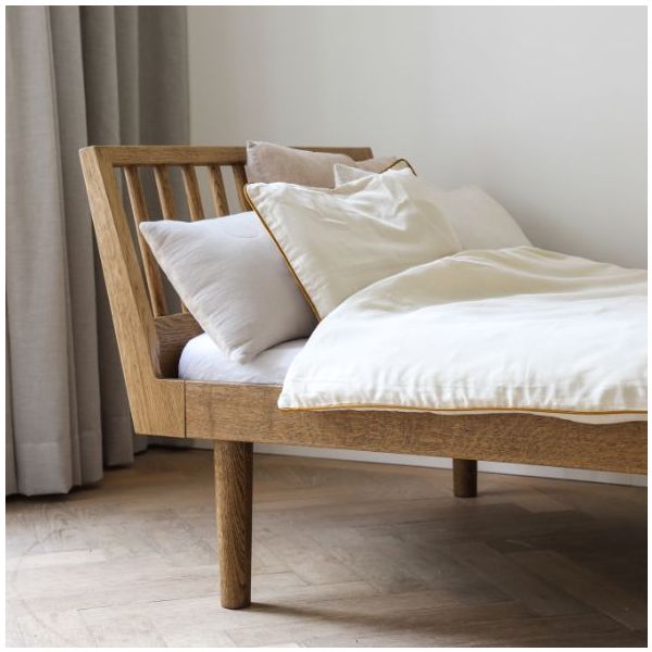 Eli Combi Single Bed 90 x 200 cm - Smoked Oak