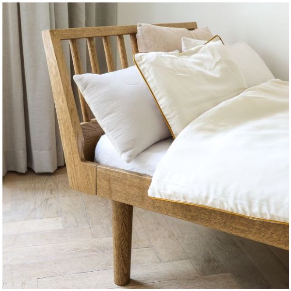 Eli Combi Convertible Junior Bed 90 x 160 cm - Smoked Oak