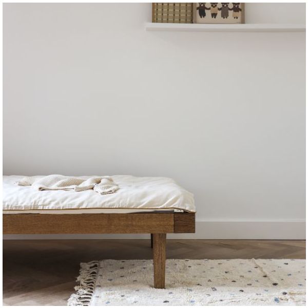 Eli Combi Single Bed 90 x 200 cm - Smoked Oak