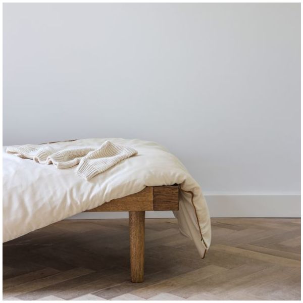 Eli Combi Single Bed 90 x 200 cm - Smoked Oak