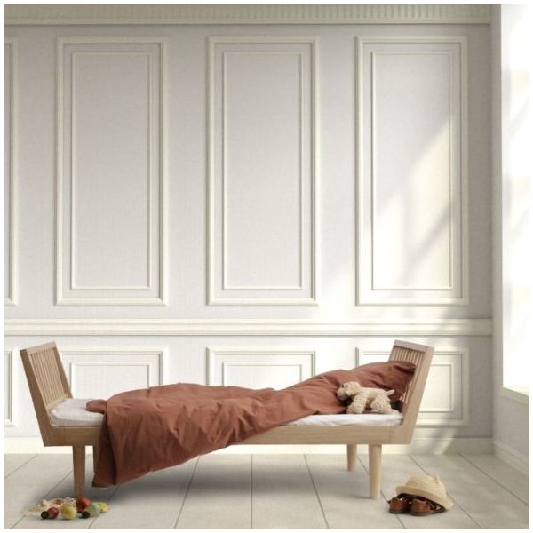 Eli Single Bed 90 x 200 cm - Light Oiled Oak