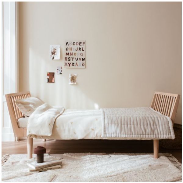 Eli Single Bed 90 x 200 cm - Light Oiled Oak