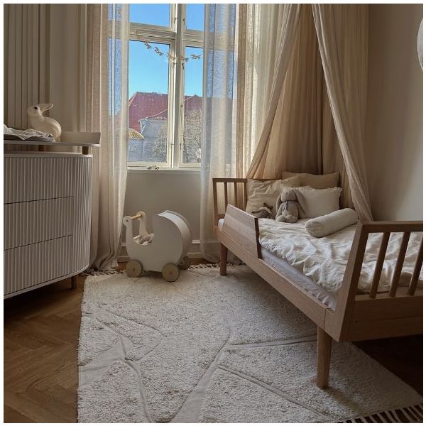 Eli Single Bed 90 x 200 cm - Natural Oiled Oak