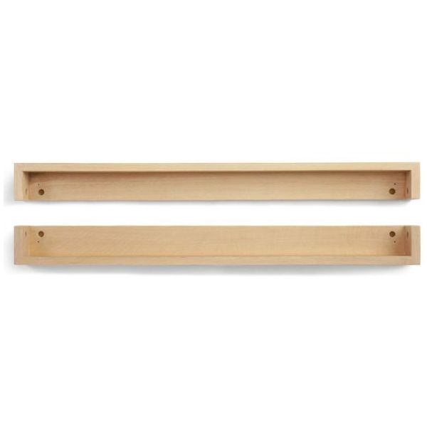 Set of 2 Eli Bed Ends - Natural Oiled Oak