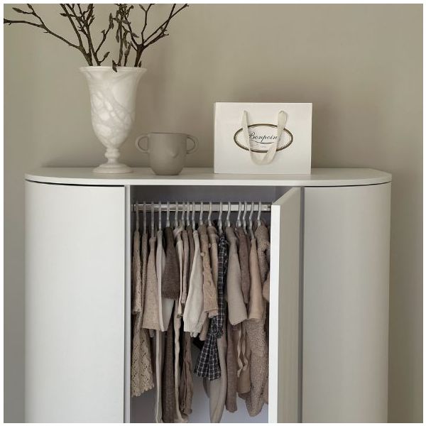 Kai Wardrobe - Oak / White