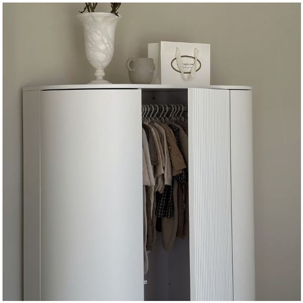 Kai Wardrobe - Oak / White