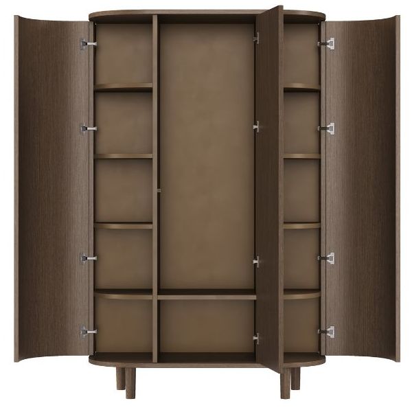 Armoire Kai - Chêne Fumé