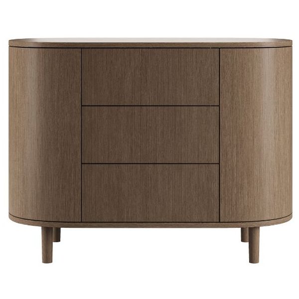 Commode Kai - Chêne Fumé
