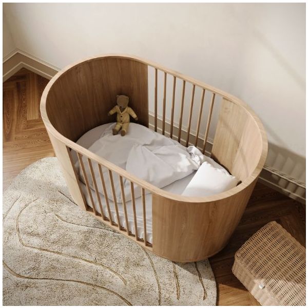 Kai Convertible Crib 70 x 120 cm - Oak