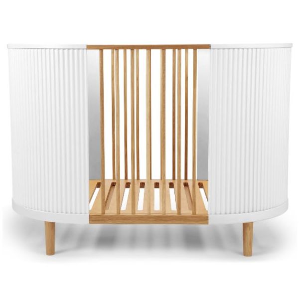 Kai Convertible Crib 70 x 120 cm - Oak / White