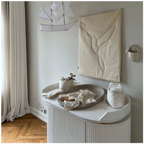 Kai Changing Mat - Dusty Stone