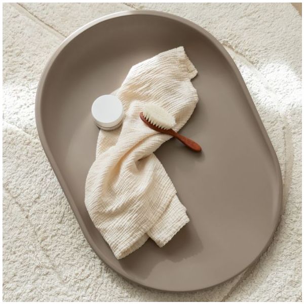 Kai Changing Mat - Brown Pebble