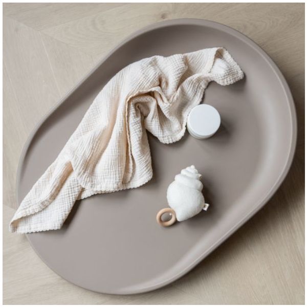 Kai Changing Mat - Brown Pebble