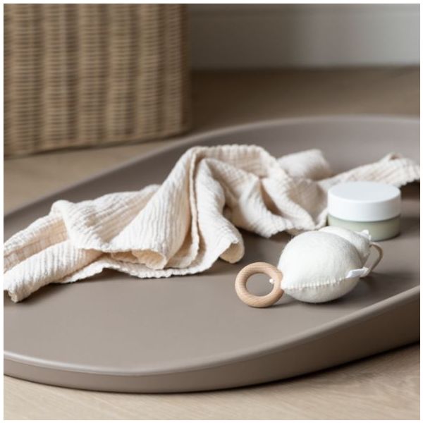Kai Changing Mat - Brown Pebble