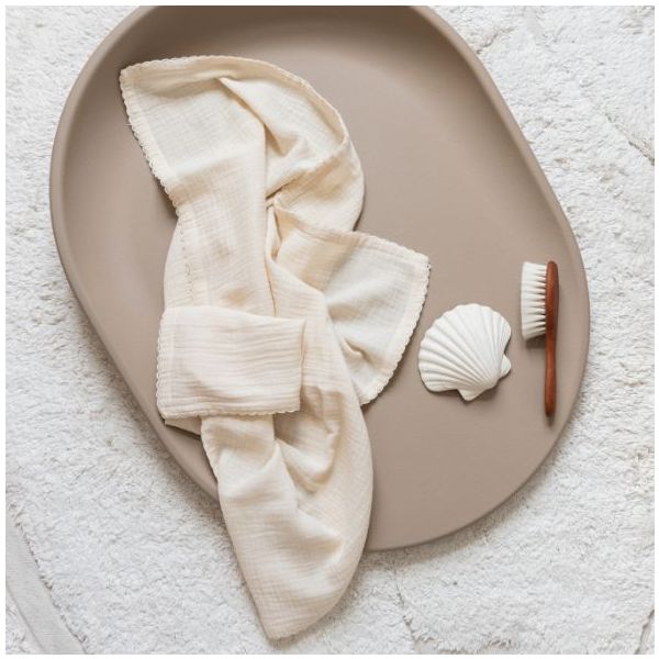 Kai Muslin Cloth - 2 Pack - Cream