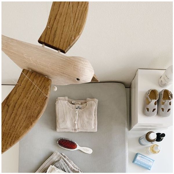 Koko Bird Mobile - Dark Oak