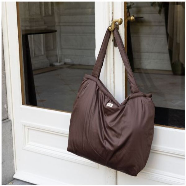 Multifunctional Changing Bag with Fold - Brown