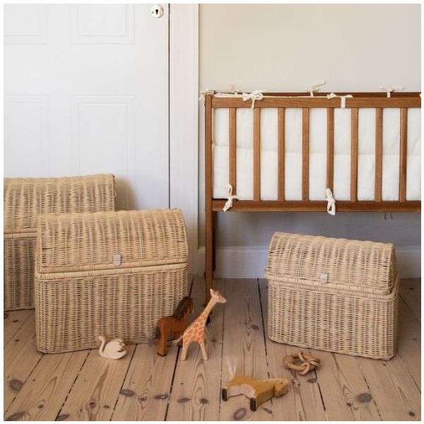 Set of 3 Storage Baskets - Sand