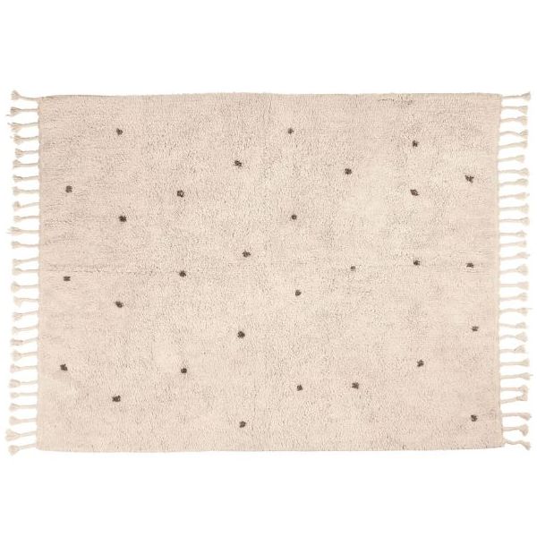 Washable Dots Rug - 140 x 200 cm