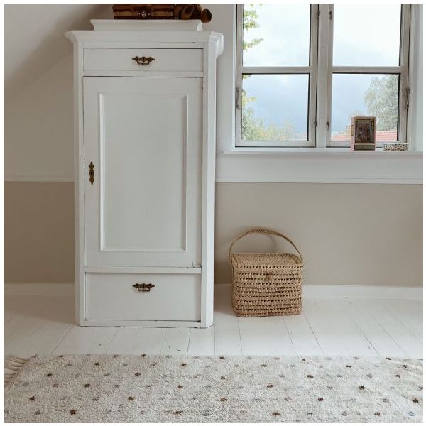 Washable Colourful Dots Rug - 120 x 160 cm