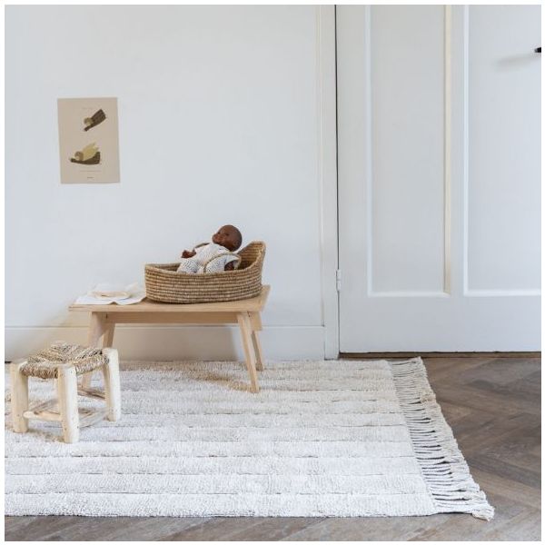 Washable Stripes Rug - 140 x 200 cm