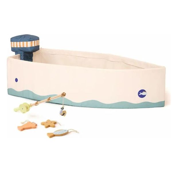 Boat with Fishing Set