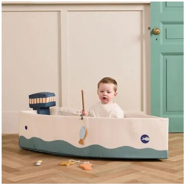 Boat with Fishing Set