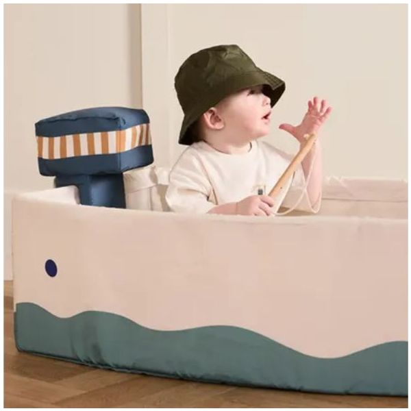 Boat with Fishing Set