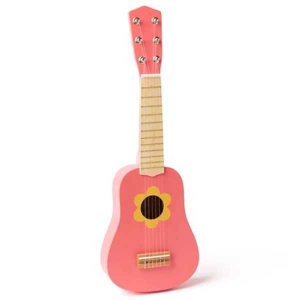 Guitare - Fleur Rose