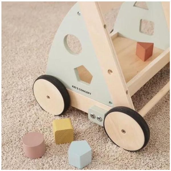 Trotteur multi-activités en bois
