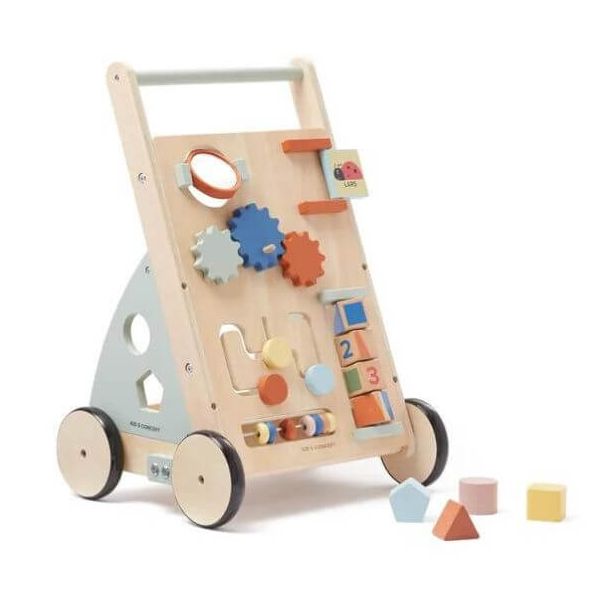 Trotteur multi-activités en bois