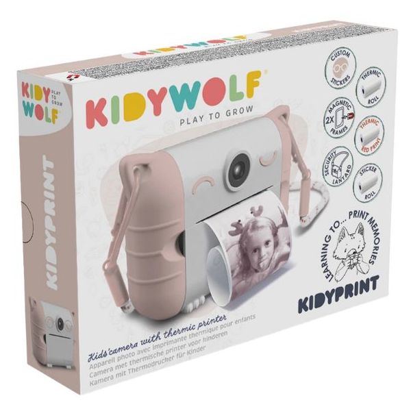 Instant Print Digital Camera - Pink