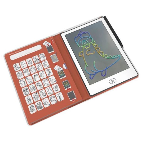 Mini Light-Up Drawing Tablet - Dino
