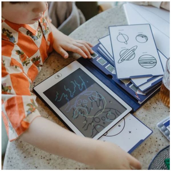 Mini Light-Up Drawing Tablet - Galaxy