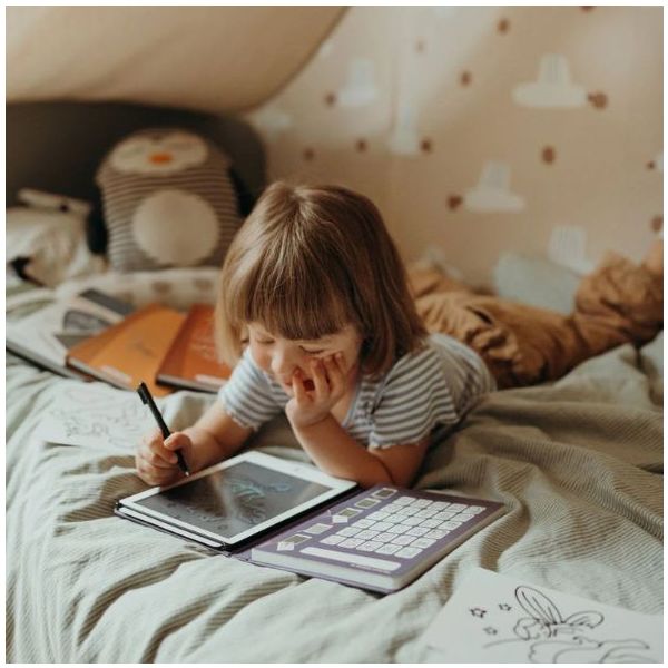 Mini Light-Up Drawing Tablet - Once upon a time
