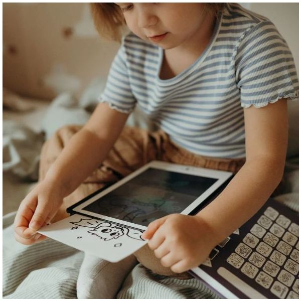 Mini Light-Up Drawing Tablet - Once upon a time