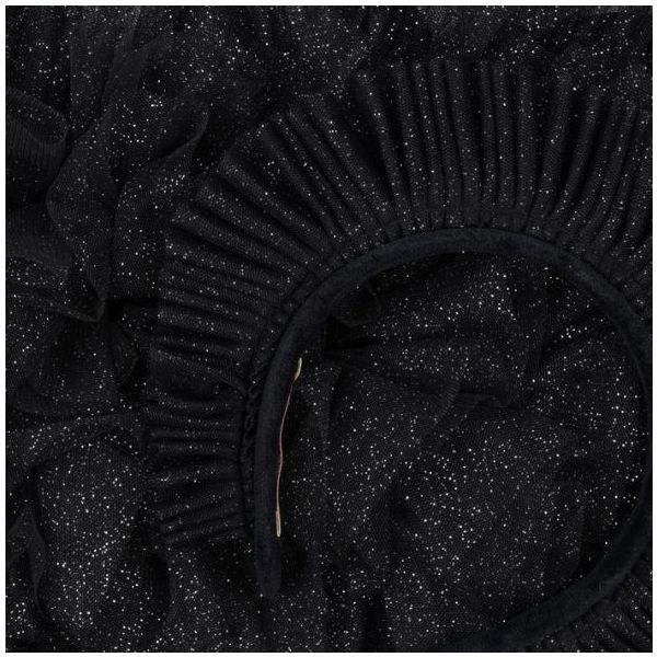 Ailes & Serre-tête d'Ange - Noir Paillettes