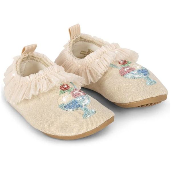 Chaussures d’eau anti-UV à volants Amandine - Rosewater