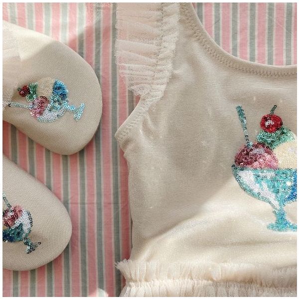Maillot de bain à volants Amandine - Rosewater