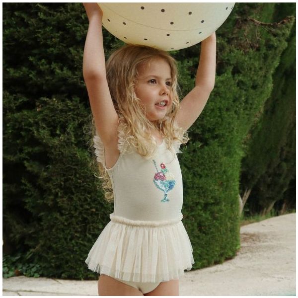 Maillot de bain à volants Amandine - Rosewater
