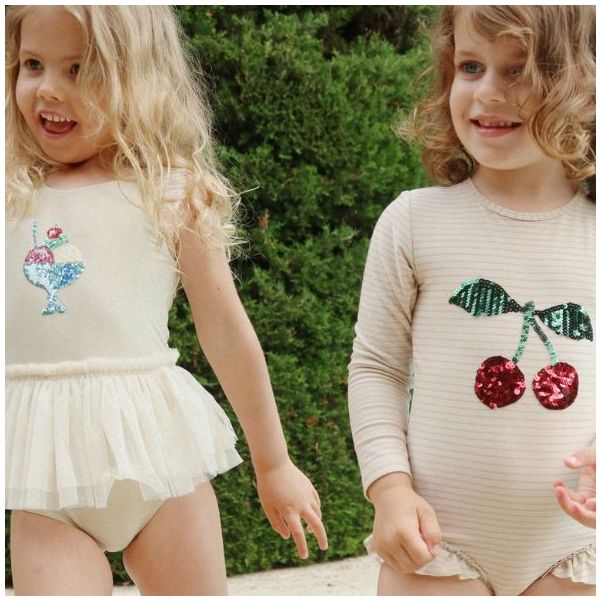 Maillot de bain à volants Amandine - Rosewater