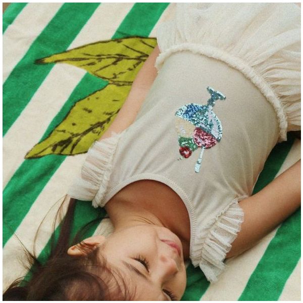 Maillot de bain à volants Amandine - Rosewater