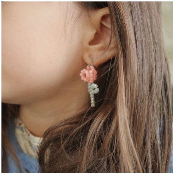 Boîte avec bijoux - Velours Vert