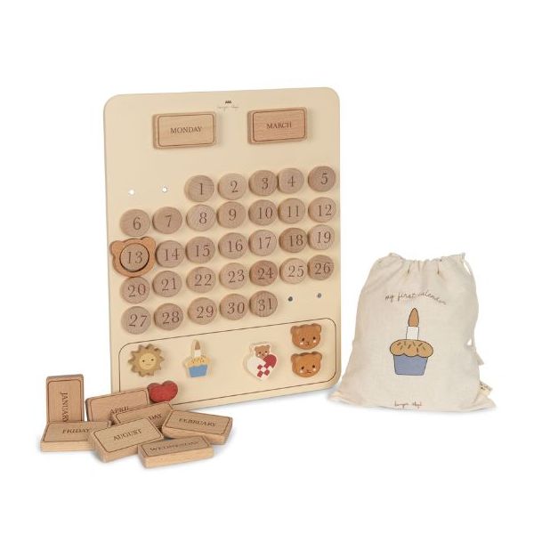 Calendrier en bois - Nature